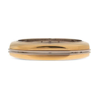 SAINT LAURENT Split Hexagon Bangle Bracelet