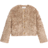 CELINE Cardigan Jacket In Bouclé Mohair