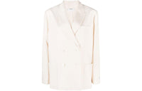 PRADA SS23 Business Suits Coats Women's Ecru