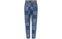 LOUIS VUITTON X Nigo Giant Damier Waves Mngm Denim Pants