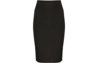 SAINT LAURENT Mid Rise Stretched Pencil Skirt