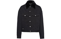 PRADA FW23 Denim Jacket Men's Black
