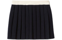 MIU MIU Casual Short Skirts Women's Dark Blue
