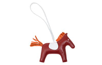 HERMES Pendants Unisex Deep Red