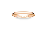 LOUIS VUITTON Lv Diamonds 2.5mm Band Pink Gold