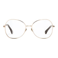 CHANEL Metal Butterfly Eyeglass Frames Women's Gold