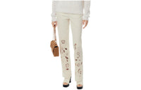 CHANEL 24 New Spring And Summer Arrivals Jeans Women's White