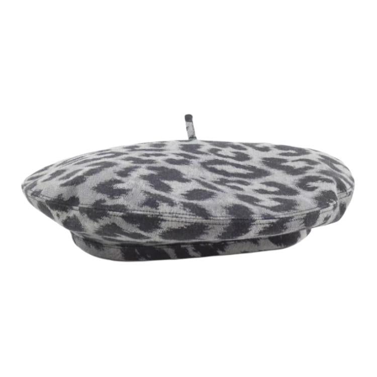 DIOR Polyester, Cotton, Polyurethane Berets Women's Gray