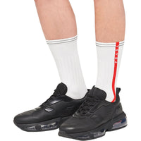 PRADA FW24 Ankle Socks Men's White