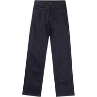 SAINT LAURENT MId Straight Baggy Jeans 'Indigo Raw'