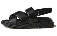 HERMES Beach Sandals Men's Black