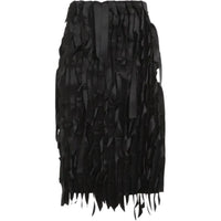 PRADA Fringe Detailed Skirt