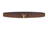 LOUIS VUITTON Fashion Trend Casual Classic Smooth Buckle Women's Width: 2.5cm