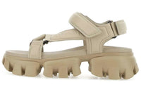PRADA Women's Sporty Padded Sandal 'Beige'