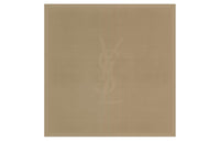 SAINT LAURENT Silk Scarves Unisex Sand