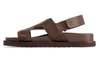LOUIS VUITTON Beach Sandals Men's Mocha