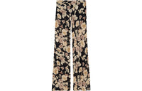 SAINT LAURENT Floral Printed Flared Pants