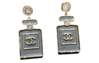 CHANEL Earrings Women's Gold