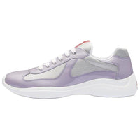 PRADA Low-Top Casual Shoes Men's Silver Purple