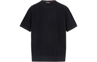 Loro Piana Walkery Crew Neck T Shirt Men's Marine Blue