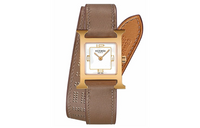 HERMES Heure H Wrist Watch Quartz Movement 26mm White Dial Women's Watch