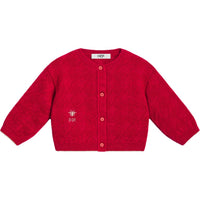 DIOR Sweater SS25 Red Infant And Toddler