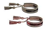 DIOR Wristbands Women's Grey green/red