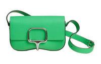 HERMES Della Epsom Calfskin Crossbody Bag Shoulder Bag Women's 0Z Vert Comics Comic Green