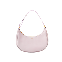 CELINE AVA Smooth Cow Leather One Shoulder Handbags Women's Lavender Gray
