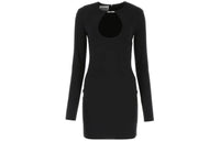 MIU MIU Cut-Out Long Sleeved Dress