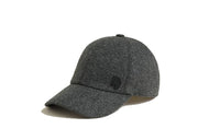 HERMES Wool Baseball Caps Men's Gray