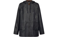LOUIS VUITTON SS24 Parka Coats Women's Black