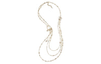 CHANEL Necklaces Women's Gold