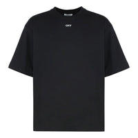 Off-White Scribble Diagonal Skate Short Sleeve T-Shirt 'Black' 44MAA120G5J00E1001