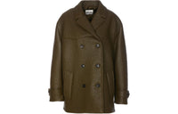 MIU MIU Jackets & Coats Women's Olive Green