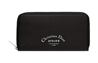 DIOR Grained Calfskin Wallet Regular Men's Black