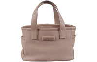 MIU MIU Leather Handbag Women's Nude