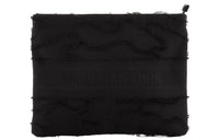 DIOR Embroidery Clutch Large Size Men's Black