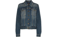 SAINT LAURENT Denim Jacket Women's Blue