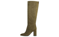 LOUIS VUITTON Donna Knee-high Boots 8.5cm Women's Khaki Green