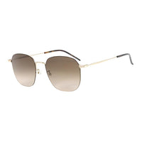 SAINT LAURENT Rectangular Sunglasses Men's Gold