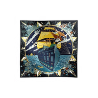 HERMES Silk Scarves Women's Multicolor