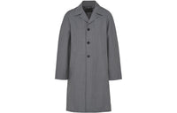 PRADA Coats Men Gray