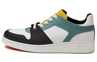 HERMES Low-Top Stylish Skateboarding Shoes Men's White Black Blue