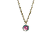 CHANEL Necklaces Women's Green/Pink