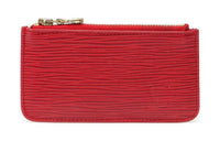 LOUIS VUITTON Epi Leather Wallet Regular Women's Red