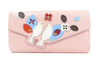 LOUIS VUITTON Epi Leather Wallet Small Size Women's Rose Pink