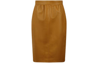 SAINT LAURENT FW23 Casual Short Skirts Women's Brown