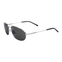 SAINT LAURENT Metal Aviator Sunglasses Men's Silver