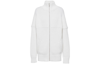 PRADA Zip-up Cotton Cardigan